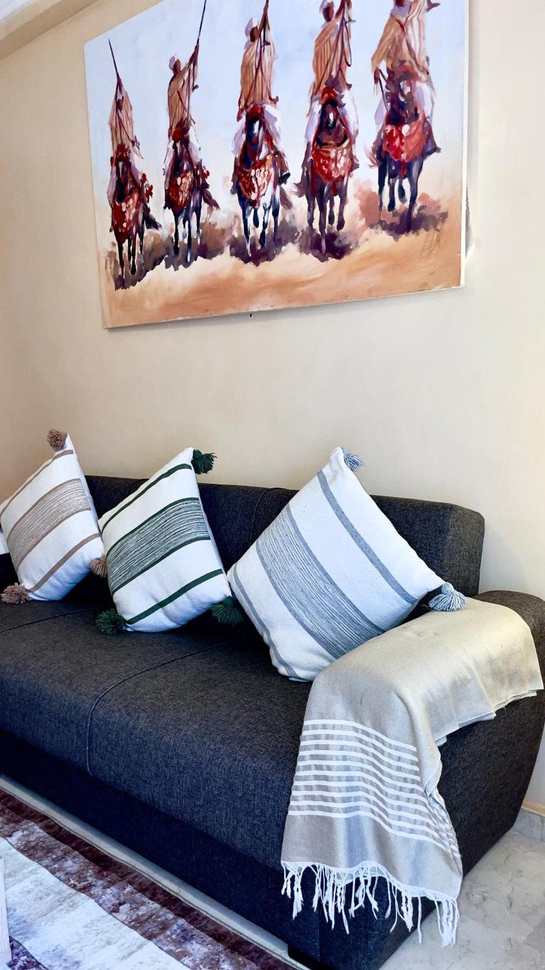 Appartement Perle En Plein Gueliz à Marrakesh Extérieur photo